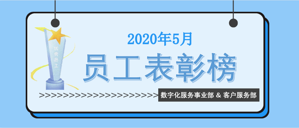 數字化服務事業部及客戶服務部員工表彰